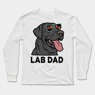 Labrador Retriever Dad Lab Dad Long Sleeve T-Shirt